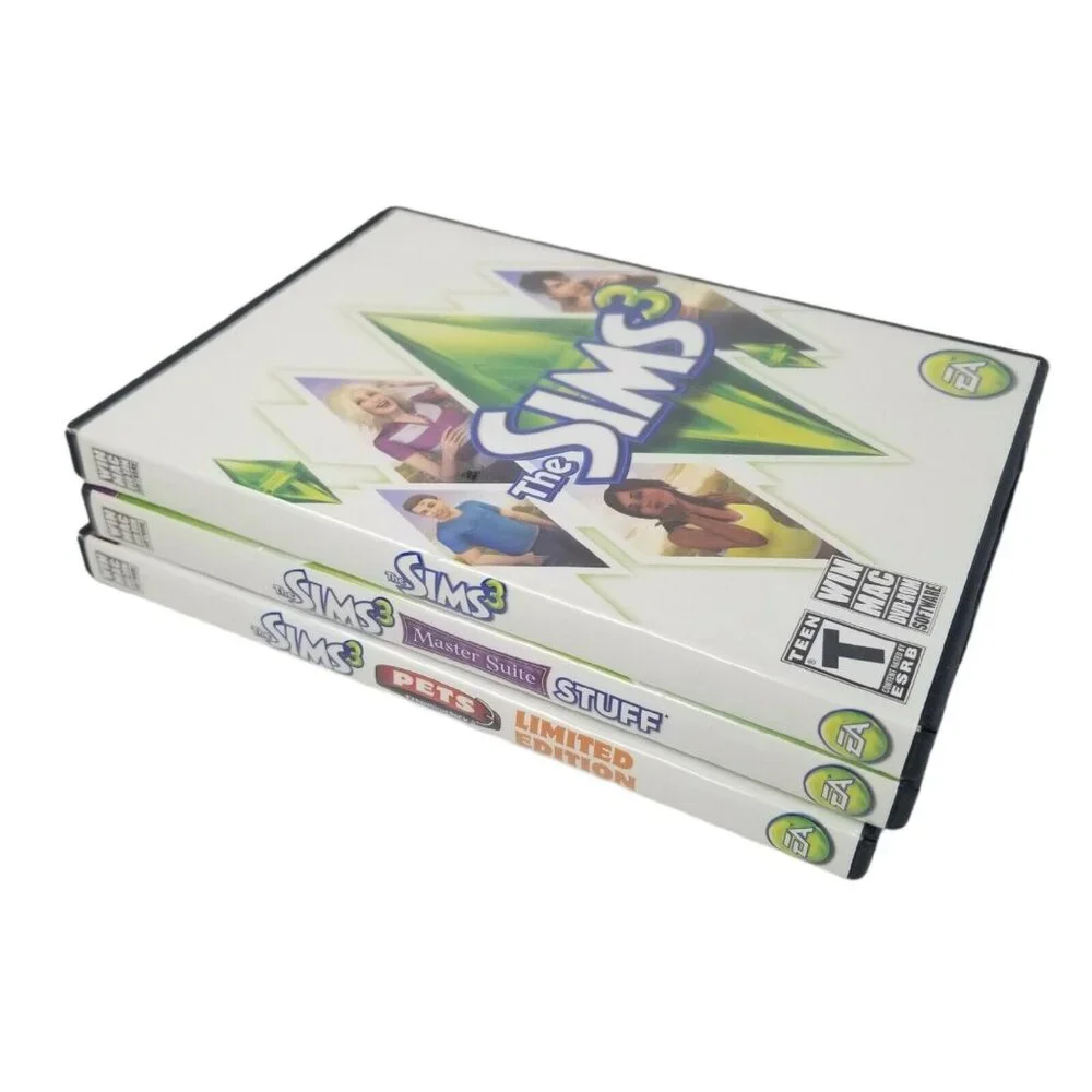 The Sims 3 Game & Expansions PETS Limited Edition & Master Suite PC WIN/MAC
